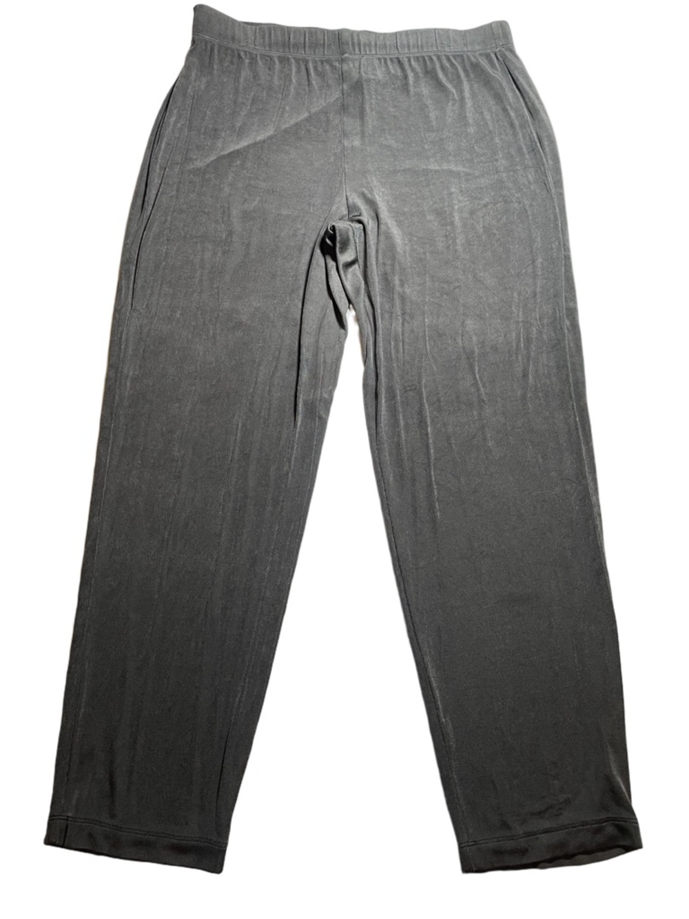 Traveler’s by Chico’s pull on gray pants. Size 1 Short. (8)